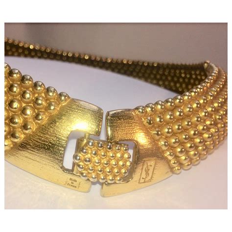 Collier Yves Saint Laurent Vintage 